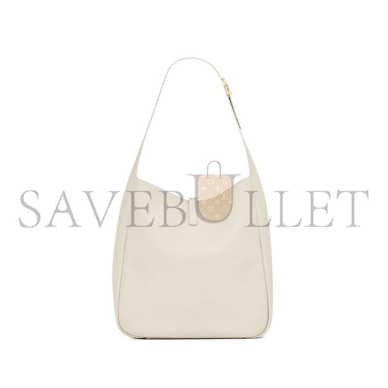 YSL LE 5 À 7 SUPPLE LARGE IN GRAINED LEATHER 753837AAAUQ9207 (30*31*13cm)